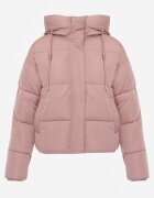 jstyle Jachetă Roz Matlasată Puffer cu Glugă Mivvia