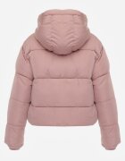 jstyle Jachetă Roz Matlasată Puffer cu Glugă Mivvia