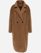 jstyle Palton Clasic Maro cu piept dublu cu buzunare Malwilina