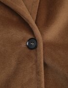 jstyle Palton Clasic Maro cu piept dublu cu buzunare Malwilina