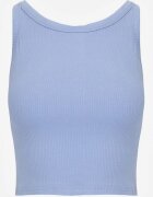 jstyle Top Albastru cu bretele Basic Reiat Zitira