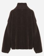 jumelle Cardigan din lână cu guler tip tunică Oversize Lornella Maro