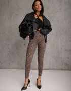 jumelle Colanți modelatori High Waist Palestrona Bej