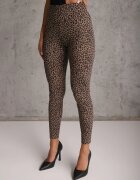jumelle Colanți modelatori High Waist Palestrona Bej