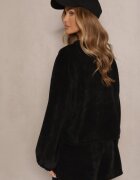 jumelle Compleu Basic Pantaloni scurți și Bluză Negru Novirissa
