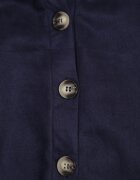 jumelle Geacă de tranziție în stil preppy fason geci bomber cu nasturi Zirafena Bleumarin
