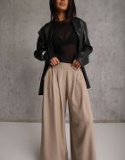 jumelle Pantaloni Palazzo Elegante Maro deschis cu picioare largi Adivisa