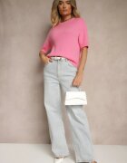 jumelle Pulover Roz stil tricou cu lână Dannirae