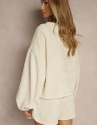 jumelle Set Basic Bej Pantaloni scurți și Bluză Novirissa