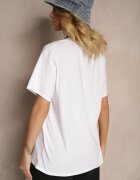 jumelle Tricou Alb De bumbac Basic Lorseli