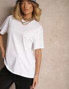 jumelle Tricou Alb De bumbac Basic Lorseli
