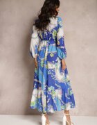 jus de pom Rochie Bleumarin din Bumbac Argista