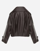 k-zell Geacă de tranziție ramonescă în stil geci bomber cu guler high neck Chamena Maro închis