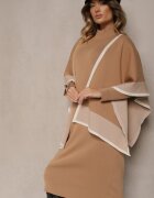  Komplet Bej Tricotat din Viscoză Rochie și Cardigan Ilandriel