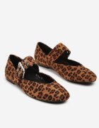 l.day Balerini cu imprimeu leopard cu curea cu cataramă mare Tastia