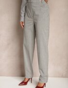 lefon Pantaloni Gri de costum High Waist Palvia