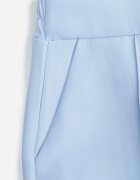 lily rose Pantaloni Albaștri Largi De Costum cu Talie Înaltă și Elastic în Talie Meaba