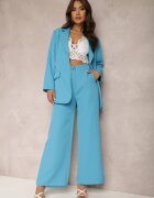 lily rose Pantaloni albaștri largi Laodaleia
