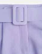 lily rose Pantaloni Mov De Costum High Waist cu Centură Wenus