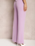 lily rose Pantaloni Mov deschis Larghi High Waist Dule