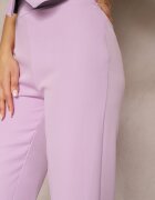 lily rose Pantaloni Mov deschis Larghi High Waist Dule
