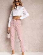 lily rose Pantaloni Roz cu picioare drepte și imitație de buzunare Viarvi