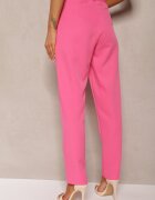 lily rose Pantaloni Roz de costum Talie înaltă cu centură Venus