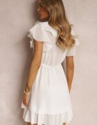 lily rose Rochie Albă Canolea