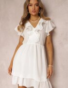 lily rose Rochie Albă Canolea