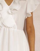 lily rose Rochie Albă Canolea