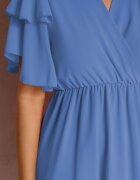lily rose Rochie Albastră Nemele