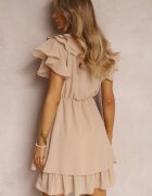 lily rose Rochie Bej Canolea