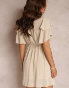 lily rose Rochie Bej Deschis Nemele