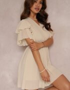 lily rose Rochie Bej Deschis Nemele
