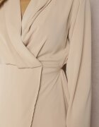 lily rose Rochie Bej Periope