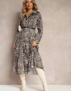 lily rose Rochie Maro leopard cu curea Antibrote