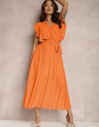 lily rose Rochie Portocalie Ismena