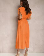 lily rose Rochie Portocalie Ismena