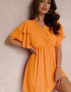 lily rose Rochie Portocalie Nemele