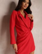 lily rose Rochie Roșie Semiche