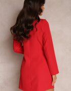 lily rose Rochie Roșie Semiche