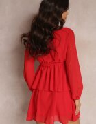 lily rose Rochie Roșie Shadebinder