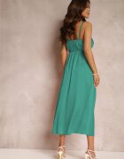 lily rose Rochie Verde de Saten Theophephone