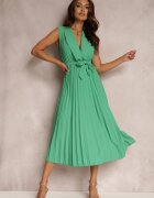 lily rose Rochie Verde Volantis
