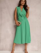 lily rose Rochie Verde Volantis