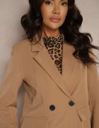lily rose Sacou Maro croi cutie double-breasted cu buzunare decorative Salobine