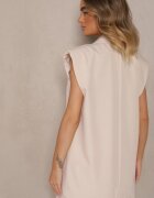 lily rose Vestă de costum bej deschis cu linie a umerilor rigidizată Ellamira