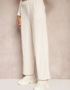 little supermodel Pantaloni Largi Bej Deschis Decorați cu Imitație de Buzunare Tassae
