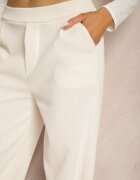 little supermodel Pantaloni Largi Bej Deschis Decorați cu Imitație de Buzunare Tassae