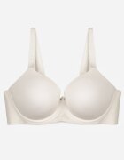 love magnolia Sutien Alb Clasic cu Textură Netedă Adriaros